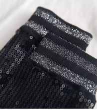 Load image into Gallery viewer, Unique sequins statement socks
